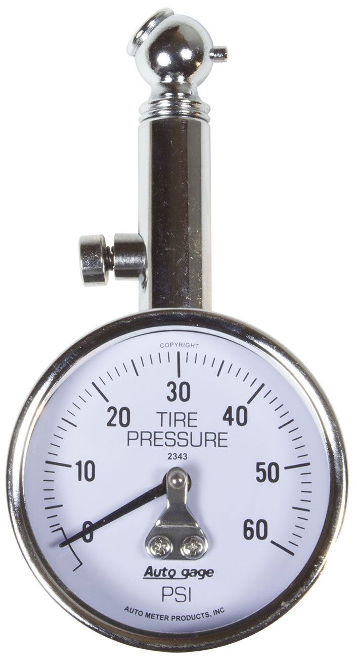 Auto Meter Auto gage Tyre Pressure Gauge AU2343