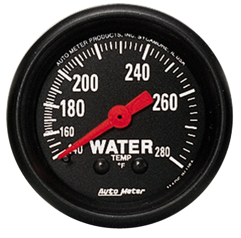 Auto Meter Z-Series Water Temperature Gauge AU2606