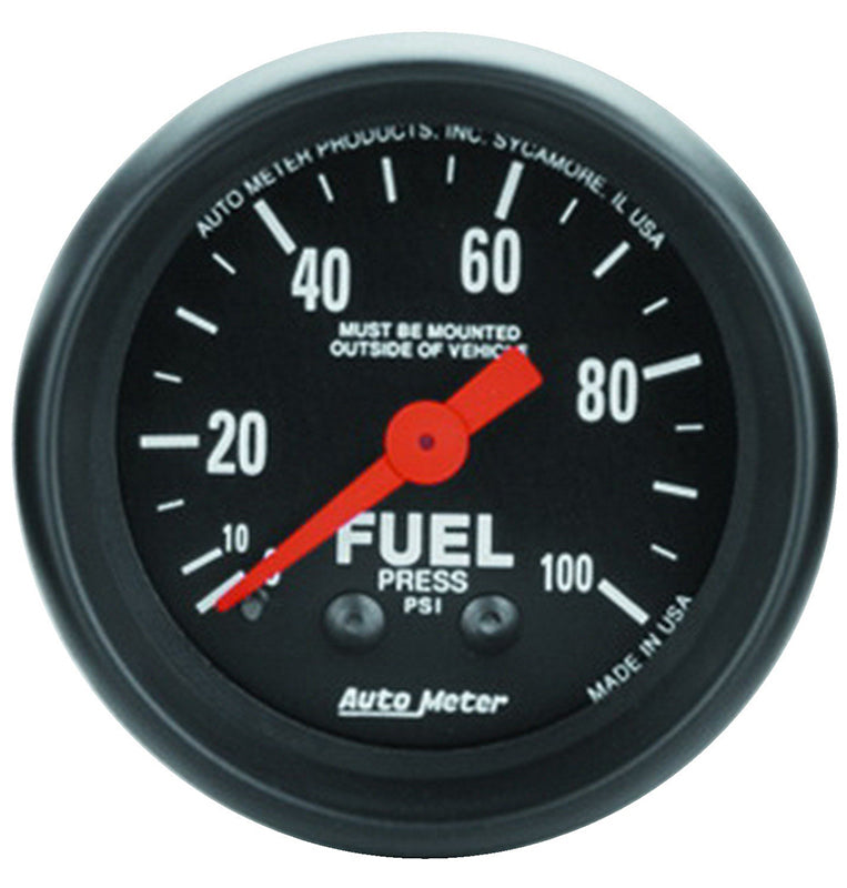 Auto Meter Z-Series Fuel Pressure Gauge AU2612