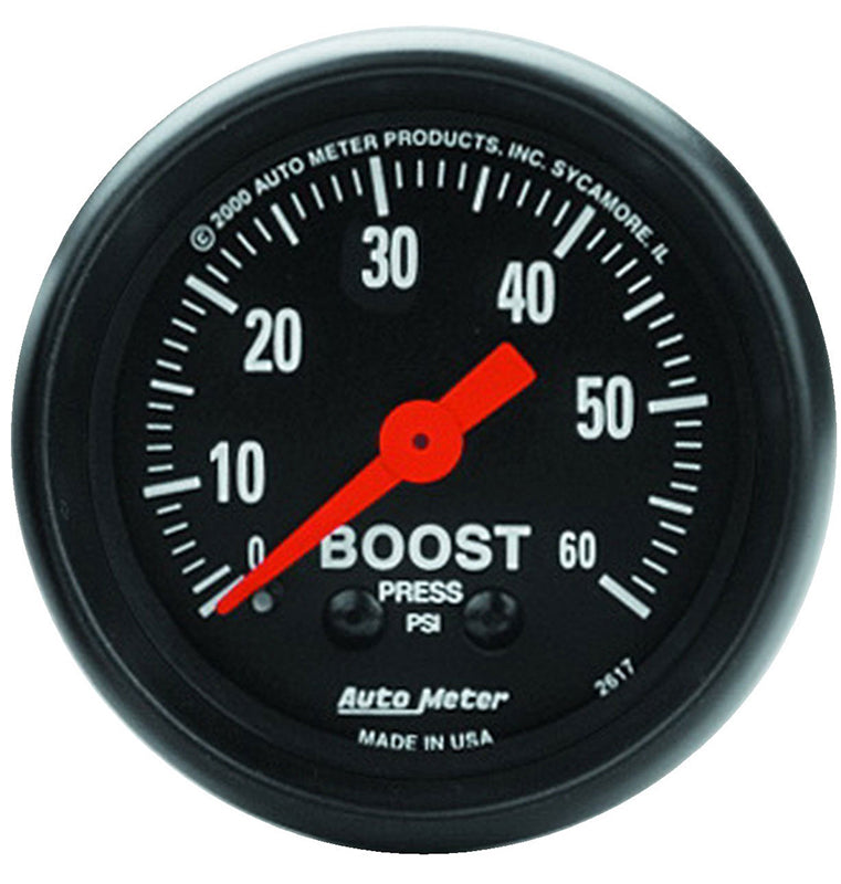 Auto Meter Z-Series Boost Gauge AU2617