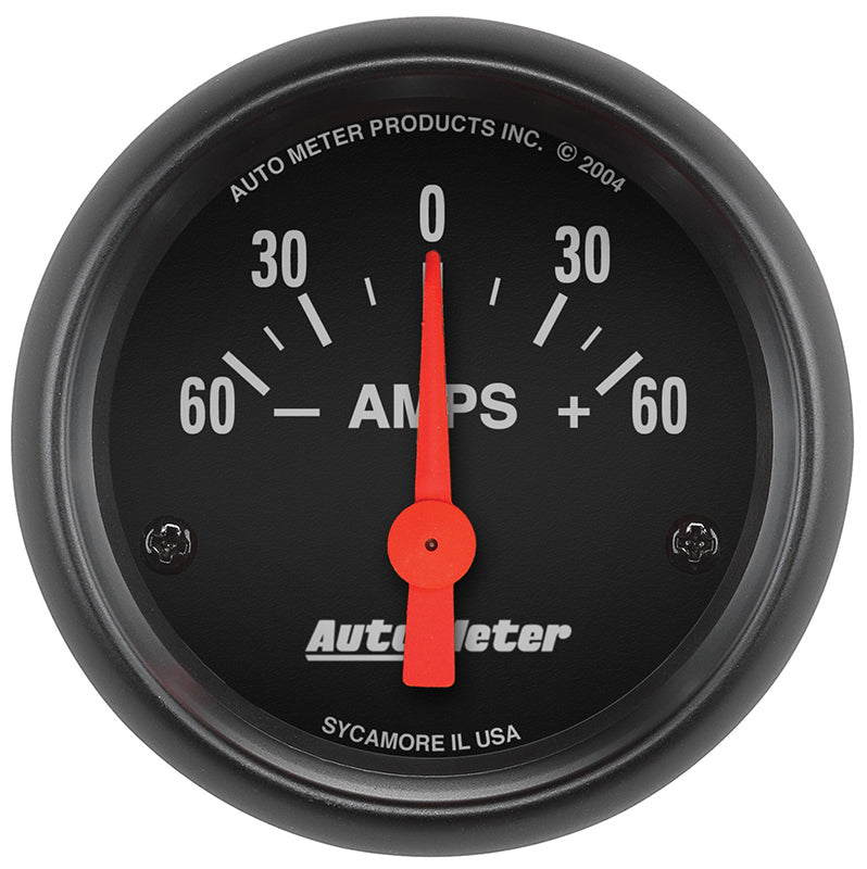 Auto Meter Z-Series Ammeter Gauge AU2644