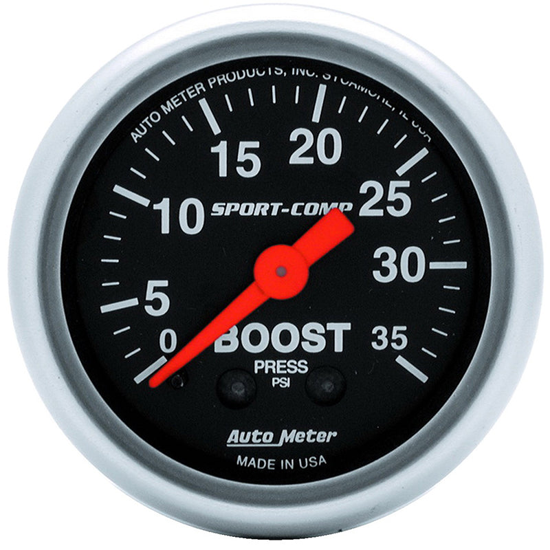 Auto Meter Sport-Comp Series Boost Gauge AU3304