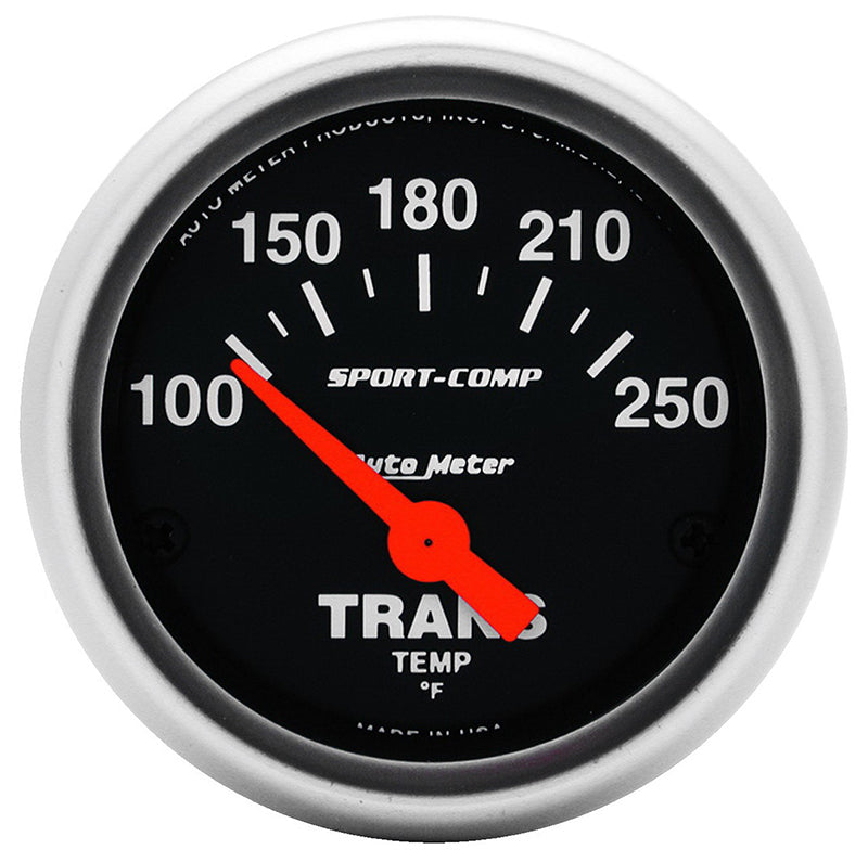 Auto Meter Sport-Comp Series Transmission Temperature Gauge AU3357