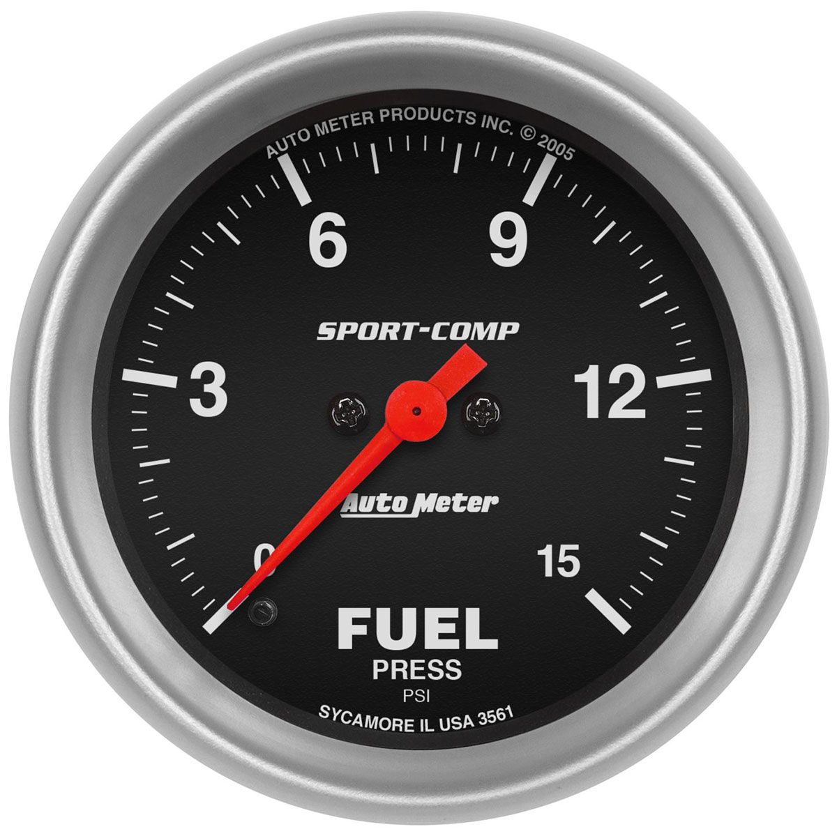 Auto Meter Sport-Comp Series Fuel Pressure Gauge AU3561