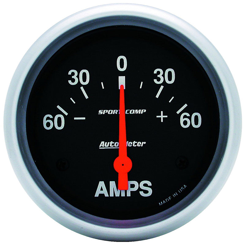 Auto Meter Sport-Comp Series Ammeter Gauge AU3586