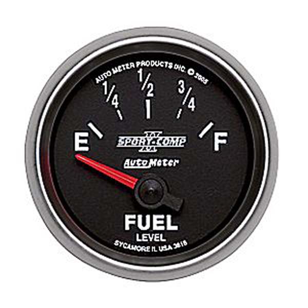 Auto Meter Sport-Comp II Fuel Level Gauge AU3616