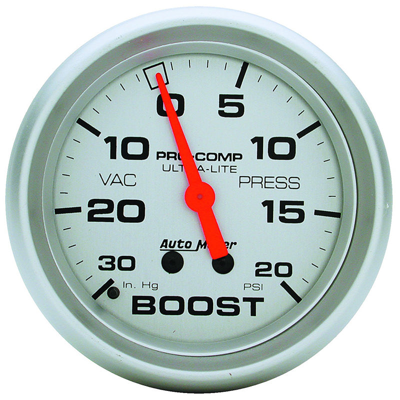 Auto Meter Ultra-Lite Series Boost/Vacuum Gauge AU4401