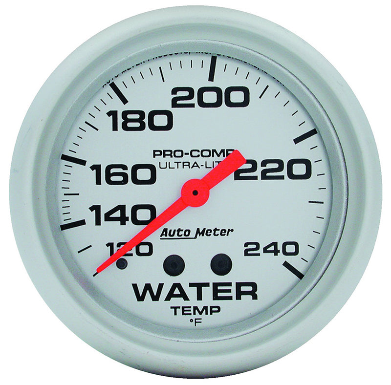 Auto Meter Ultra-Lite Series Water Temperature Gauge AU4432