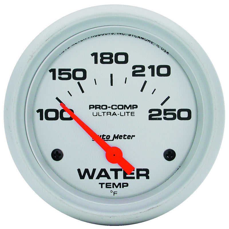 Auto Meter Ultra-Lite Series Water Temperature Gauge AU4437