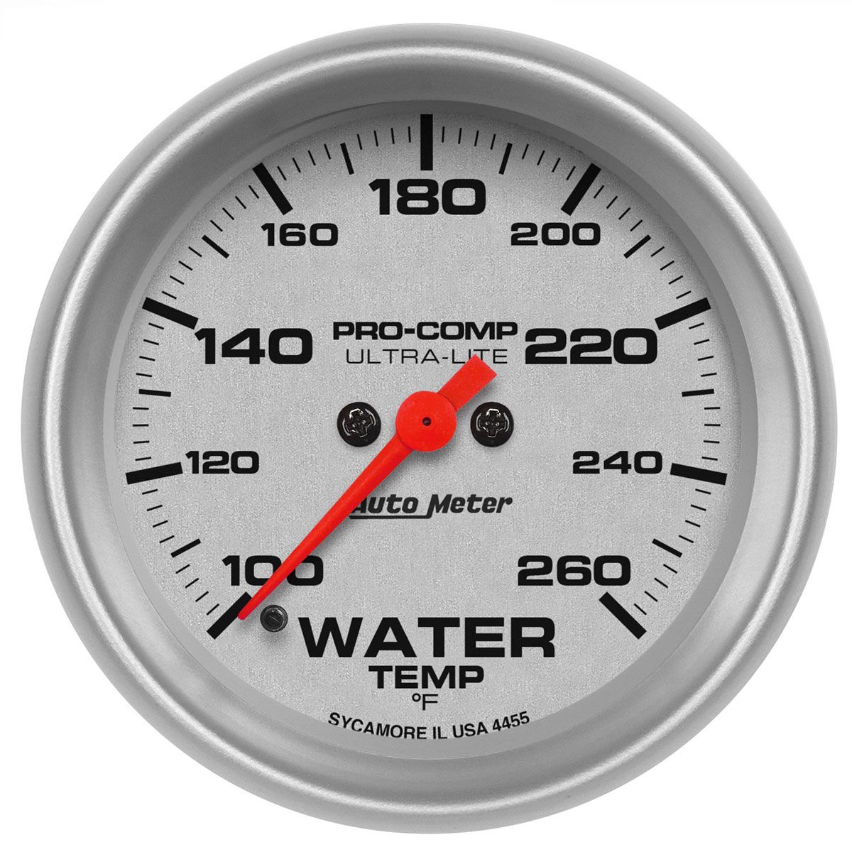 Auto Meter 2-5/8 WATER TEMP, 100- 260` F, AU4455