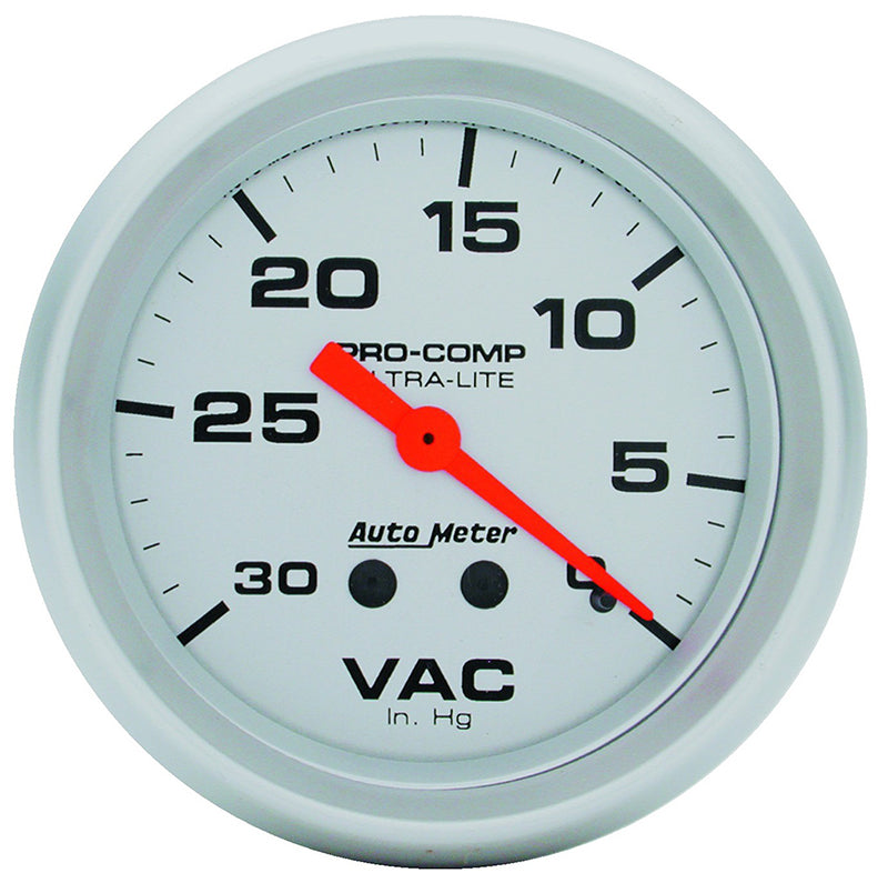 Auto Meter Ultra-Lite Series Vacuum Gauge AU4484