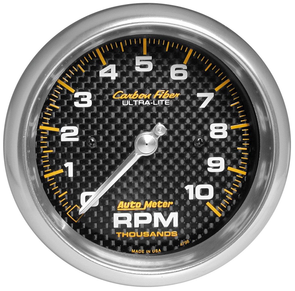 Auto Meter Carbon Fiber Series Tachometer AU4798