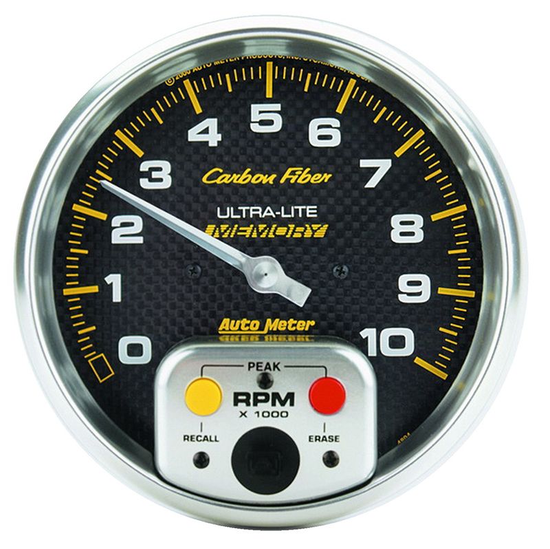 Auto Meter Carbon Fiber Series Tachometer AU4894