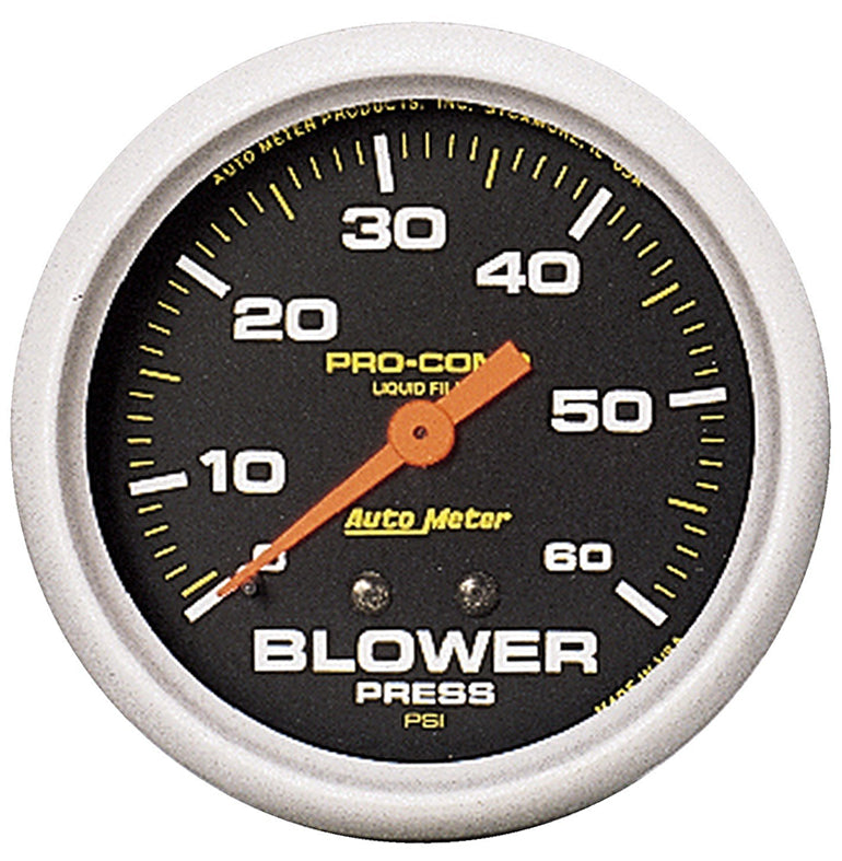 Auto Meter Pro-Comp Series Blower Pressure Gauge AU5402