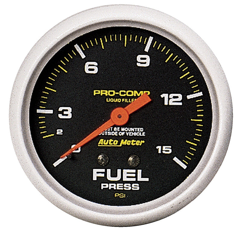 Auto Meter Pro-Comp Series Fuel Pressure Gauge AU5411