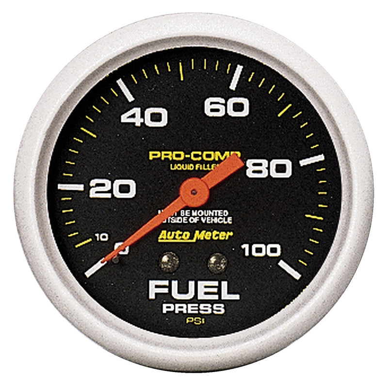 Auto Meter Pro-Comp Series Fuel Pressure Gauge AU5412