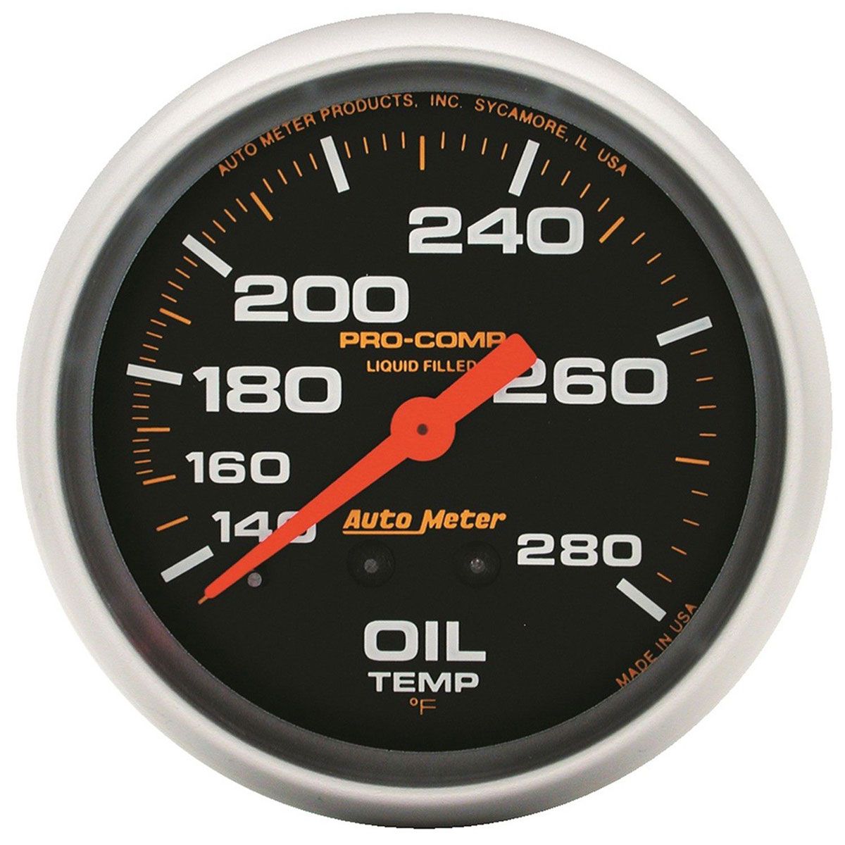 Auto Meter Pro-Comp Series Oil Temperature Gauge AU5441