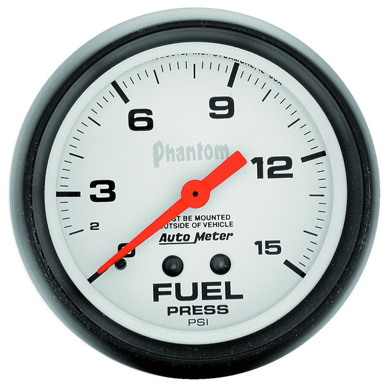 Auto Meter Phantom Series Fuel Pressure Gauge AU5810