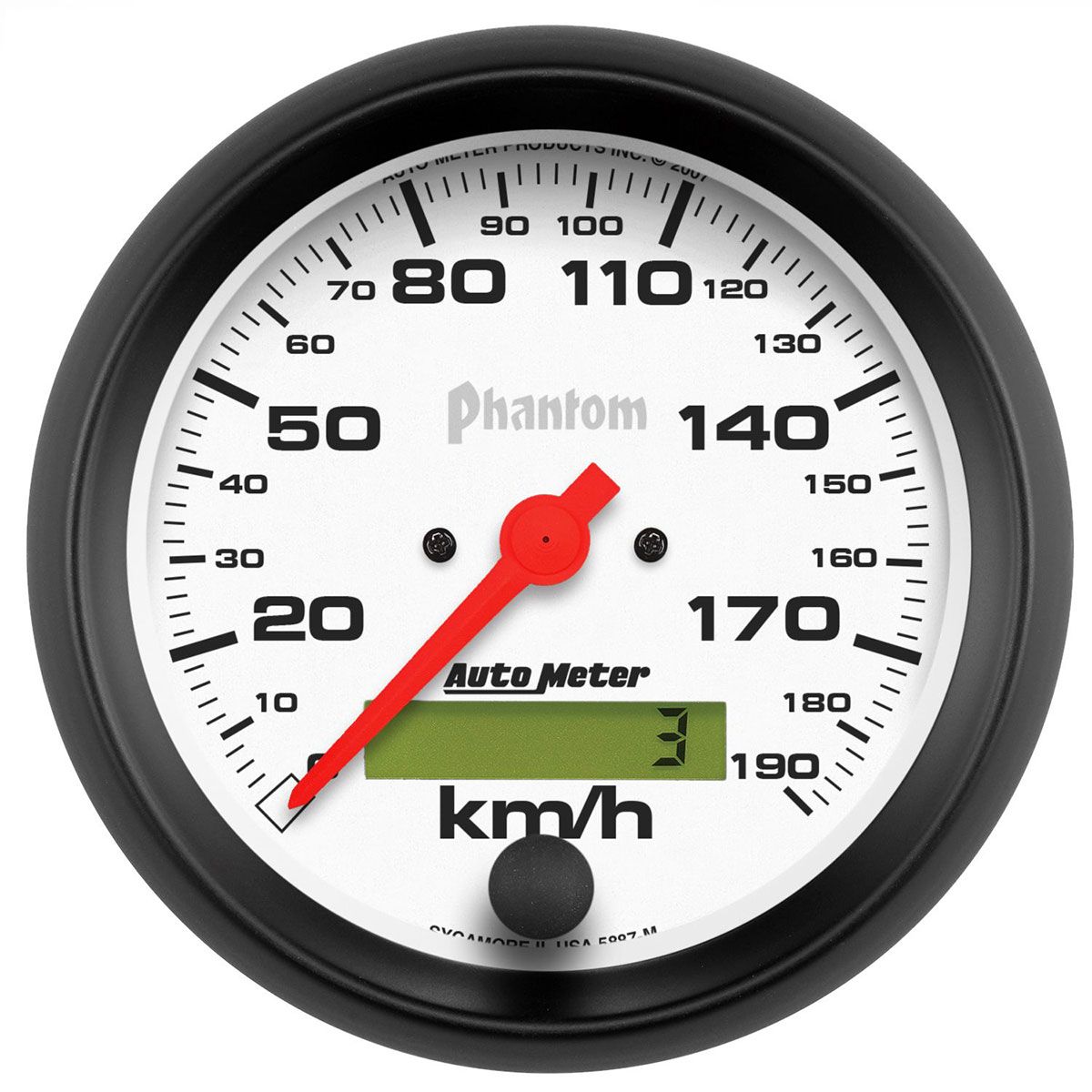 Auto Meter Phantom Series Speedometer AU5887-M