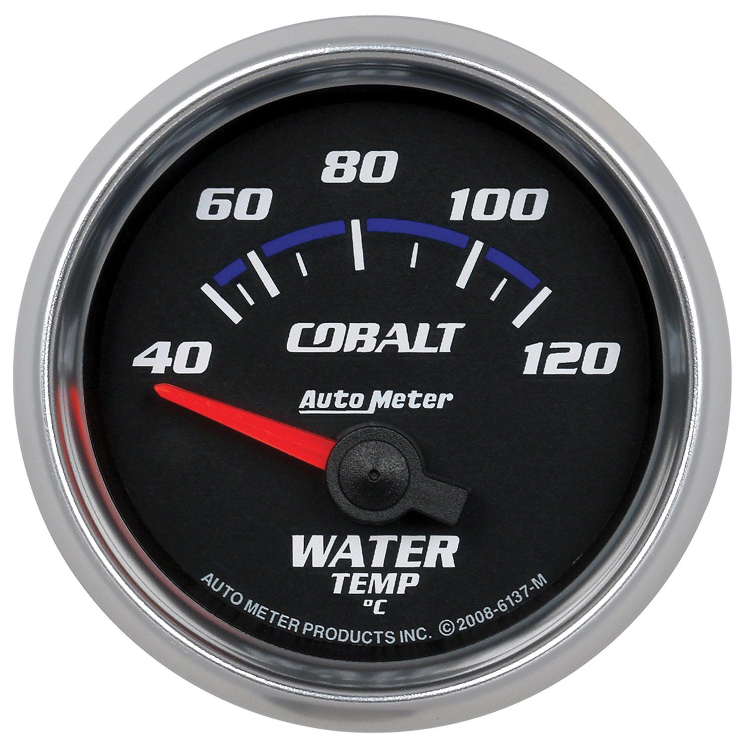 Auto Meter Cobalt Series Water Temperature Gauge AU6137-M