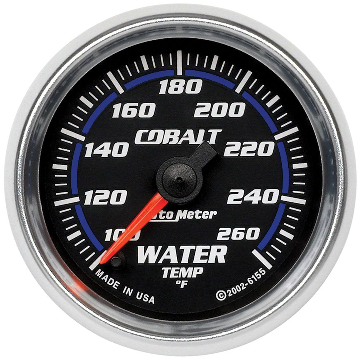 Auto Meter Cobalt Series Water Temperature Gauge AU6155