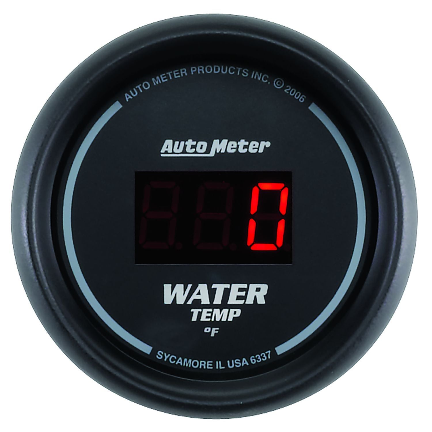 Auto Meter Sport-Comp Digital Series Water Temperature Gauge AU6337