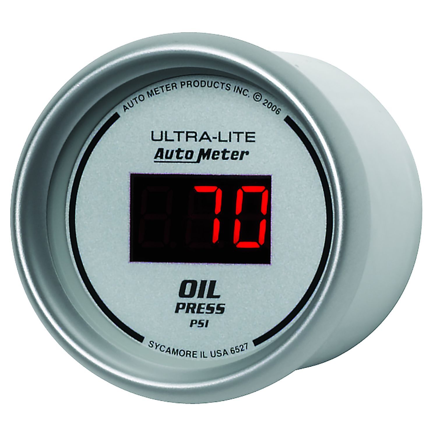 Auto Meter Ultra-Lite Digital Series Oil Pressure Gauge AU6527