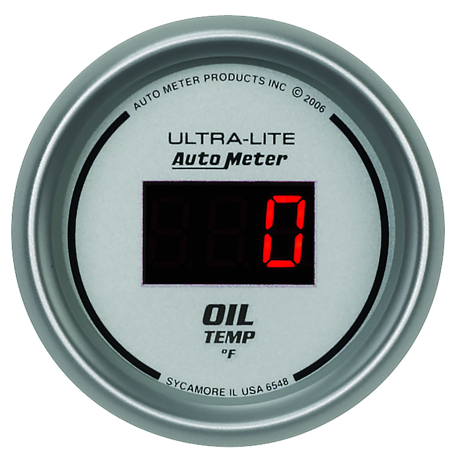 Auto Meter Ultra-Lite Digital Series Oil Temperature Gauge AU6548