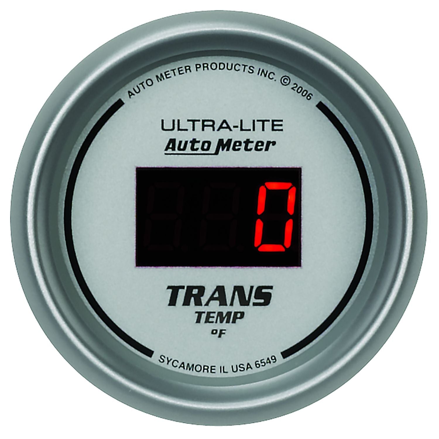 Auto Meter Ultra-Lite Digital Series Transmission Temperature Gauge AU6549