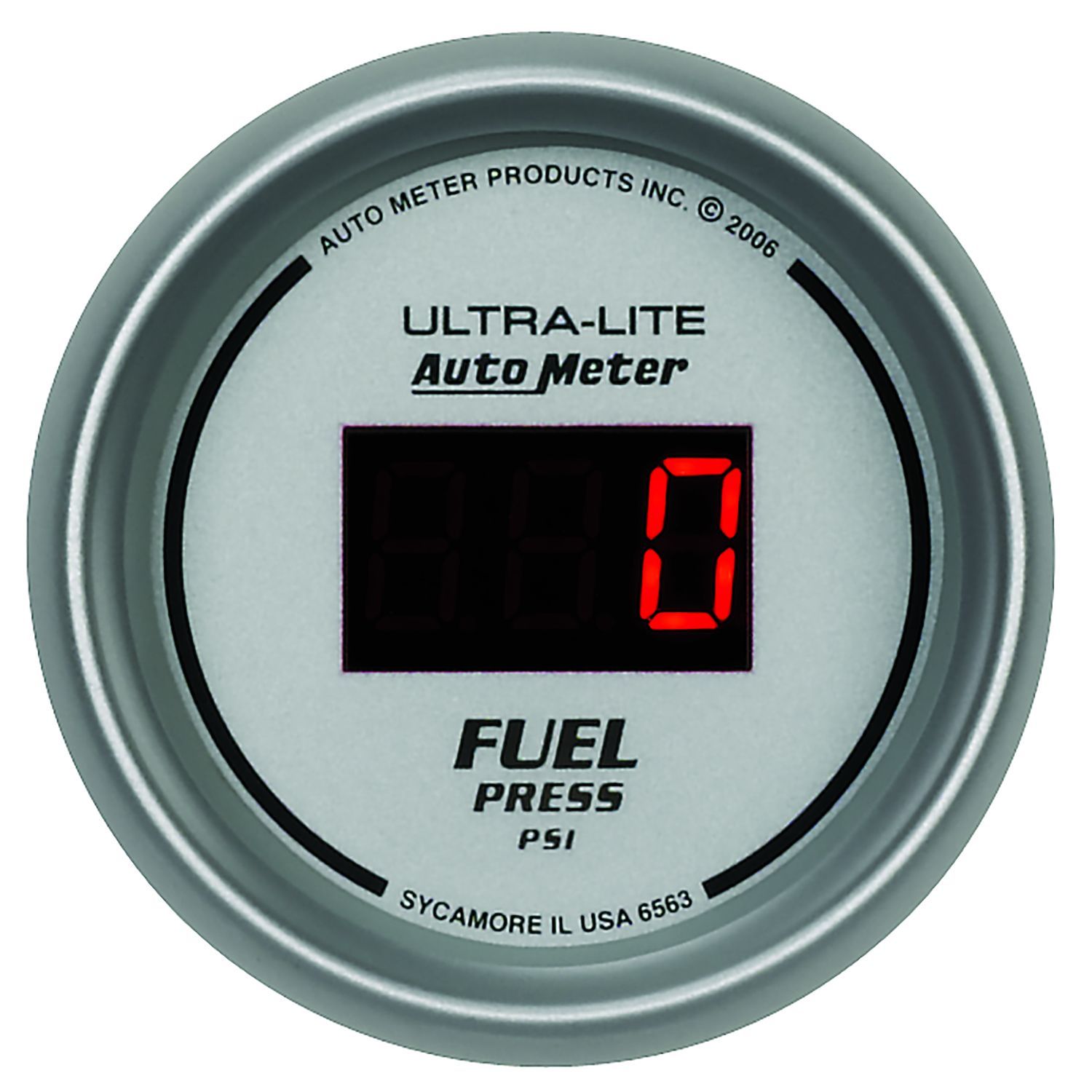 Auto Meter Ultra-Lite Digital Series Fuel Pressure Gauge AU6563