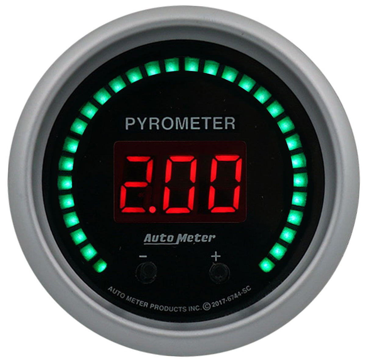 Auto Meter Sport-Comp Series 2CH Pyrometer (EGT) Gauge AU6744-SC