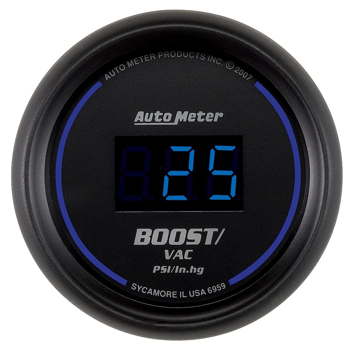 Auto Meter Cobalt Digital Series Boost/Vacuum Gauge AU6959