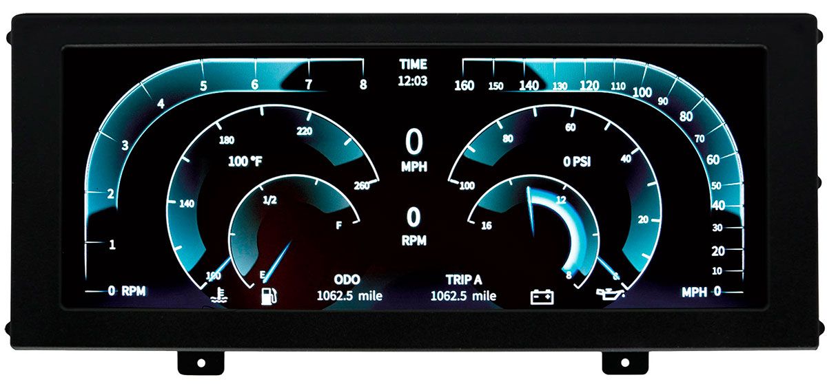 Auto Meter Invision 12.3" HD LCD Digital Display Dash AU7000