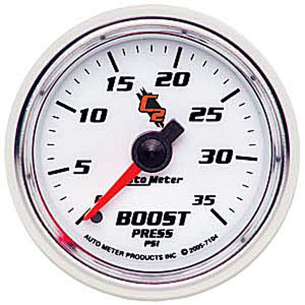 Auto Meter C2 Series Boost Gauge AU7104