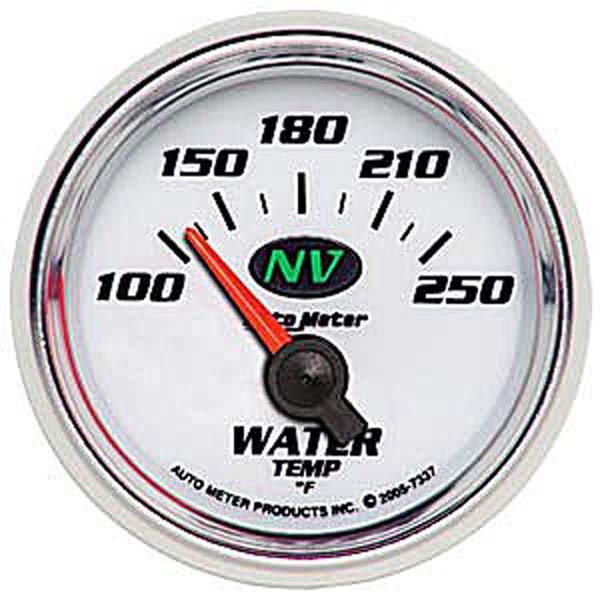 Auto Meter NV Series Water Temperature Gauge AU7337