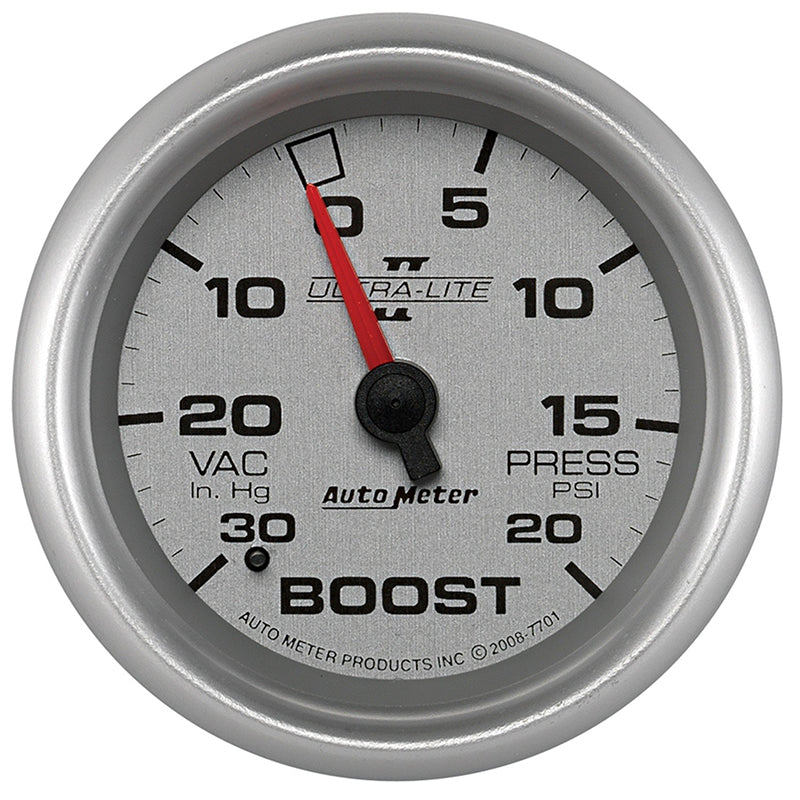 Auto Meter Ultra-Lite II Series Boost/Vacuum Gauge AU7701