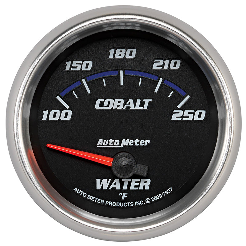 Auto Meter Cobalt Series Water Temperature Gauge AU7937