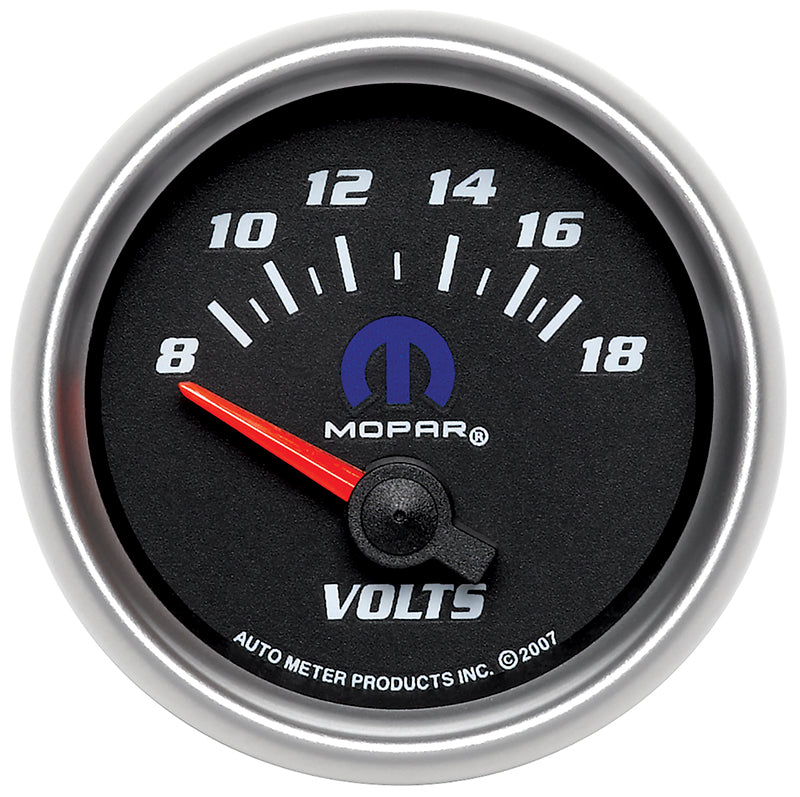 Auto Meter Mopar Voltmeter Gauge AU880021