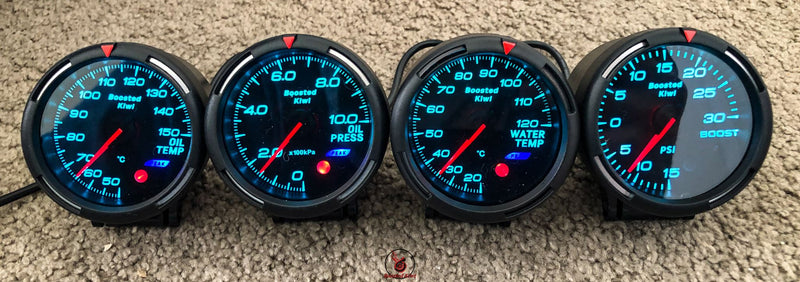 60mm Electrical Oil Temperature Gauge (Celcius) *Boosted Kiwi*