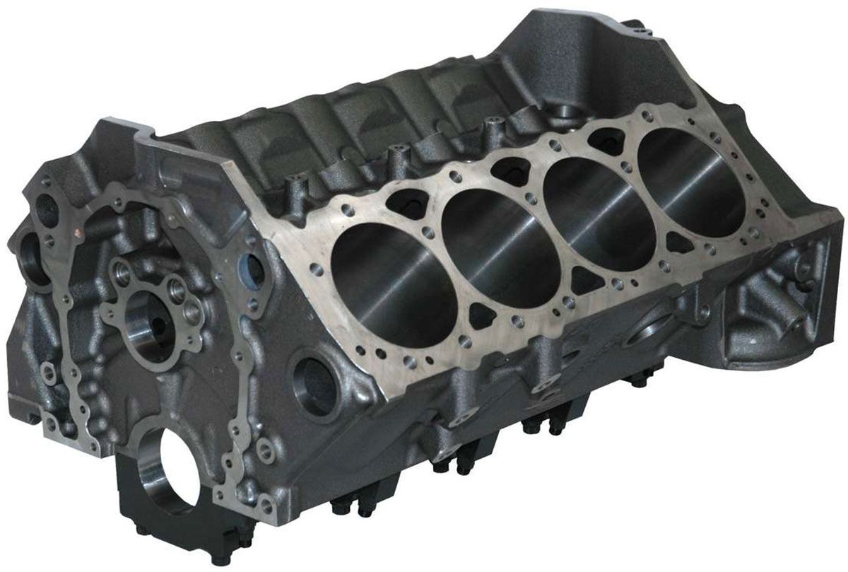 Dart Dart SHP Pro Cast Iron SB Chev Engine Block with 4-Bolt Billet Caps DA31161212