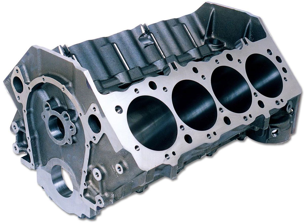 Dart B/B Chev Big M2 Competition Engine Block, 4.500" Bore, 9.800" Deck, 4-Bolt Main