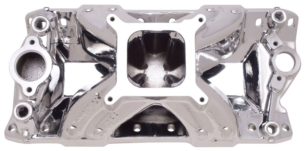 Edelbrock Super Victor Intake Manifold - EnduraShine finish ED29254