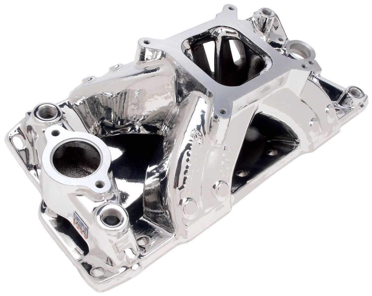 Edelbrock Super Victor Intake Manifold - EnduraShine finish ED29254