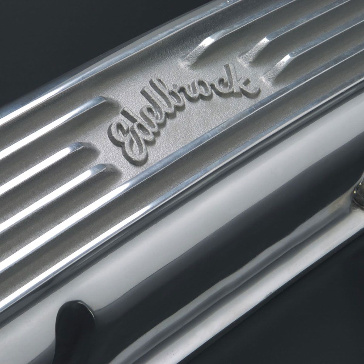 Edelbrock Classic Aluminium Series Valve Covers - Polished Finish ED4145