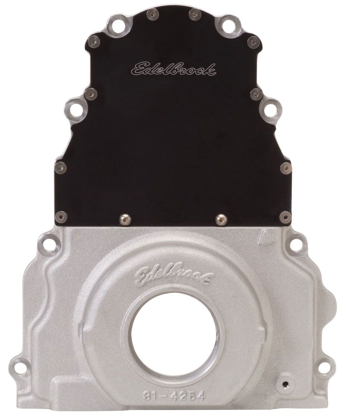 Edelbrock Two-Piece Aluminium Timing Cover ED4254