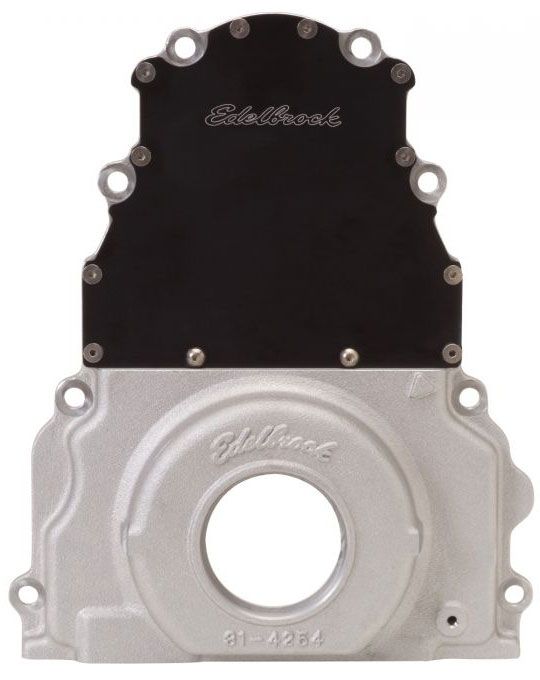 Edelbrock Two-Piece Aluminium Timing Cover