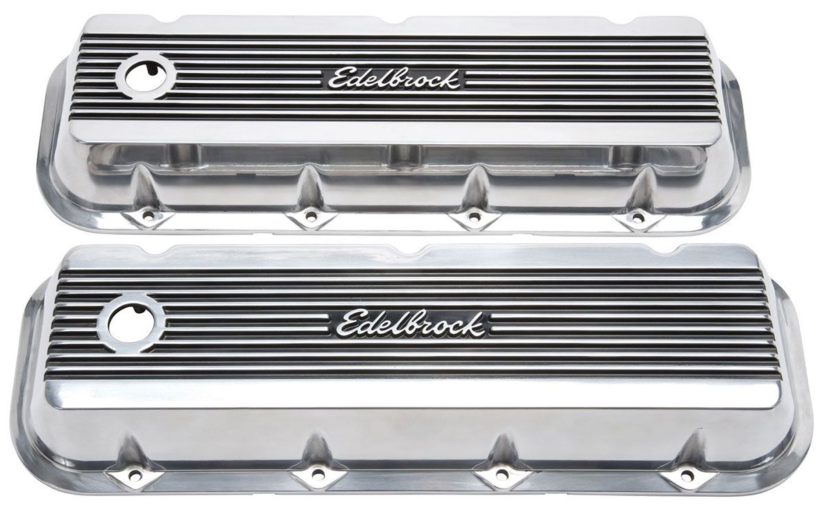 Edelbrock Elite 2 Series Tall Valve covers - Polished ED4275