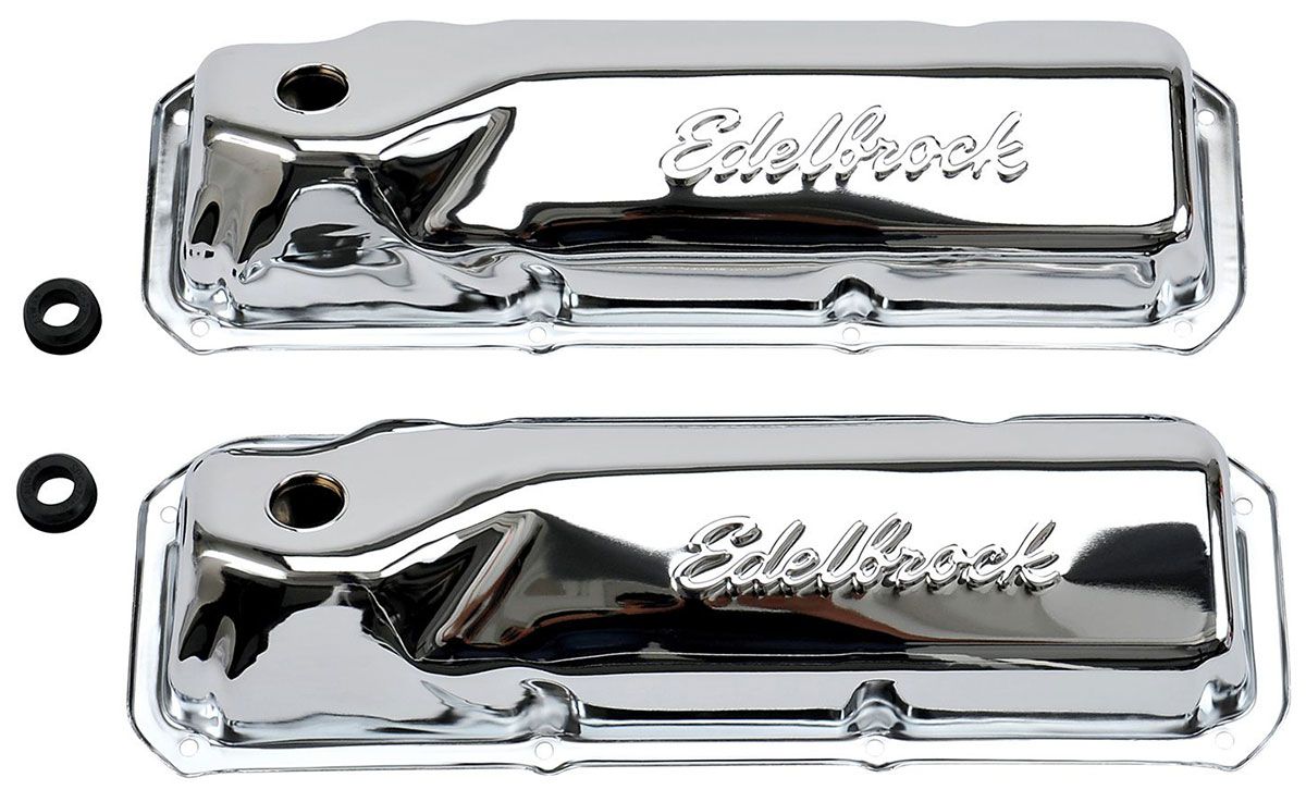 Edelbrock Signature Series Chrome Valve Covers ED4461