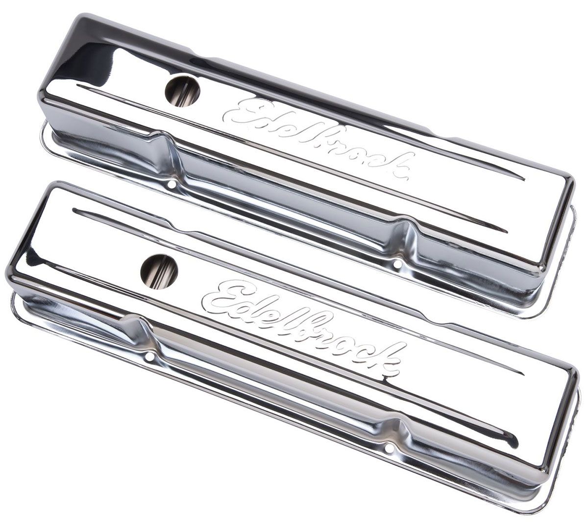 Edelbrock Signature Series Chrome Valve Covers ED4649