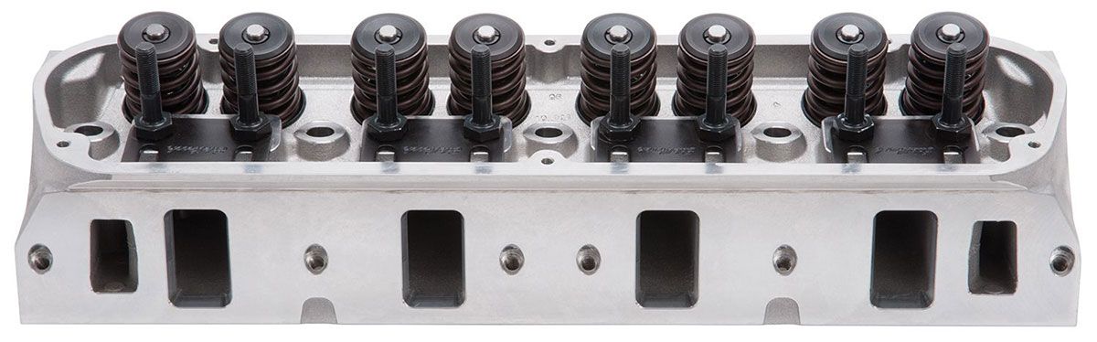 Edelbrock E-Street Cylinder Heads - Pair - Complete ED5023